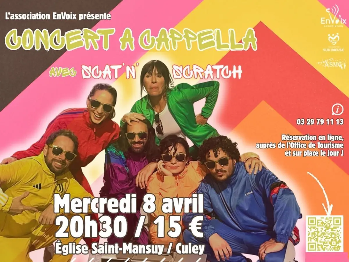 Concert à Cappella avec Scat'n'scratch