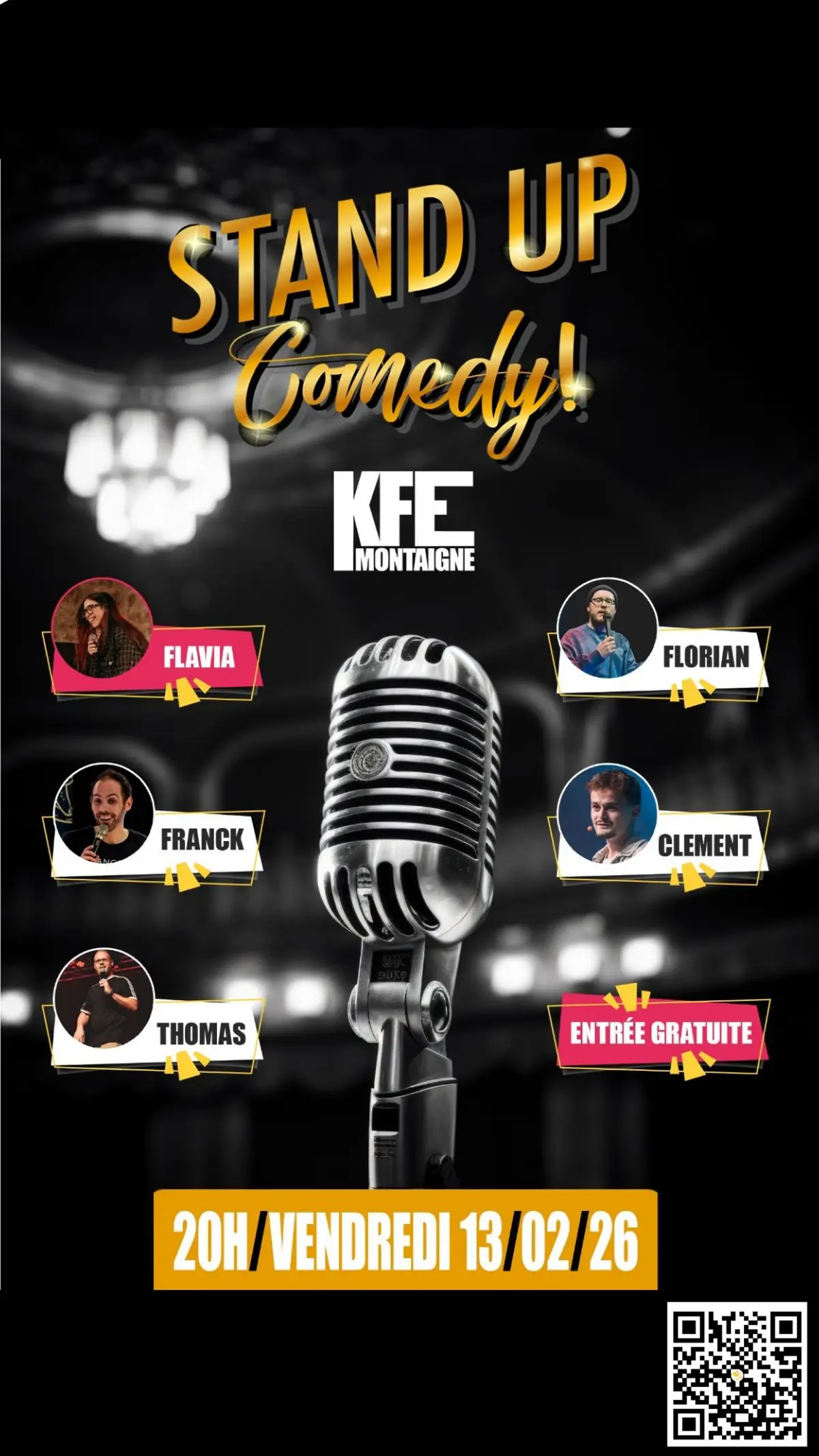 Stand UP  KFE Montaigne