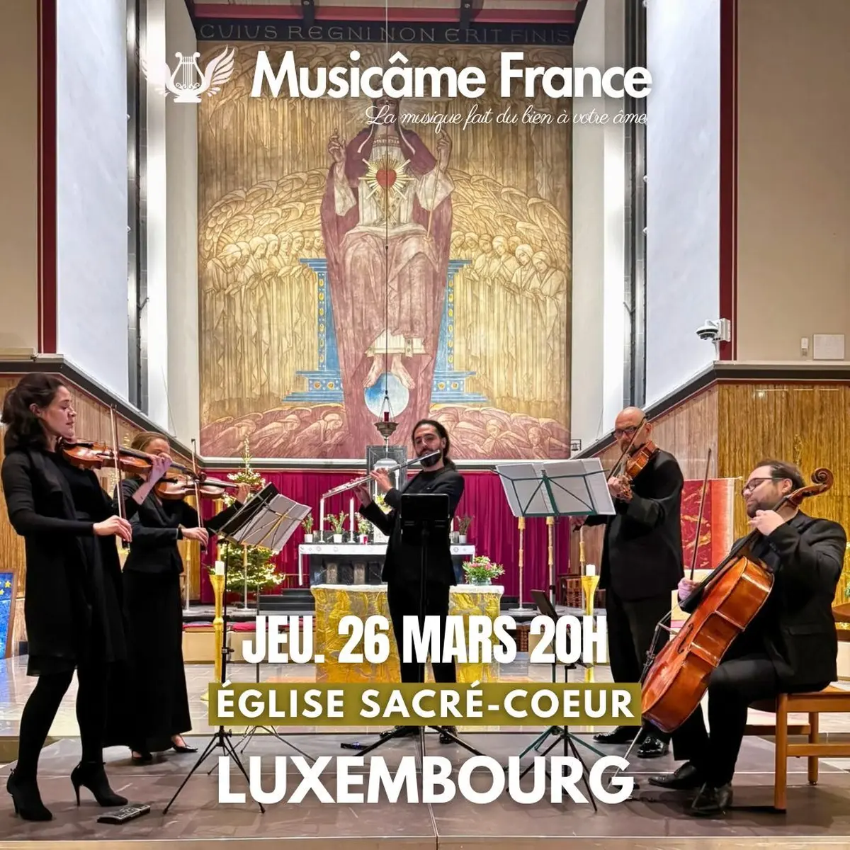 Concert Luxembourg : Vivaldi, Bach, Mozart, Tchaïkovski, Rachmaninov, Schubert