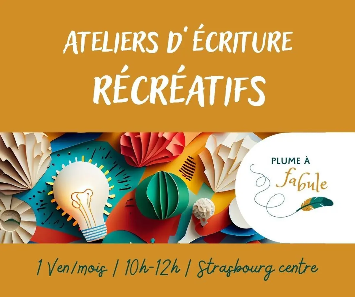 Ateliers d'écriture récréatifs