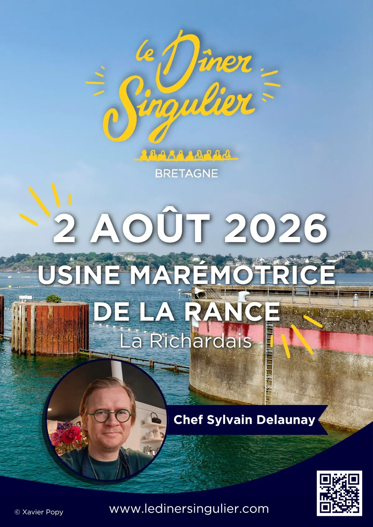 Le Dîner Singulier - Usine Marémotrice de La Rance