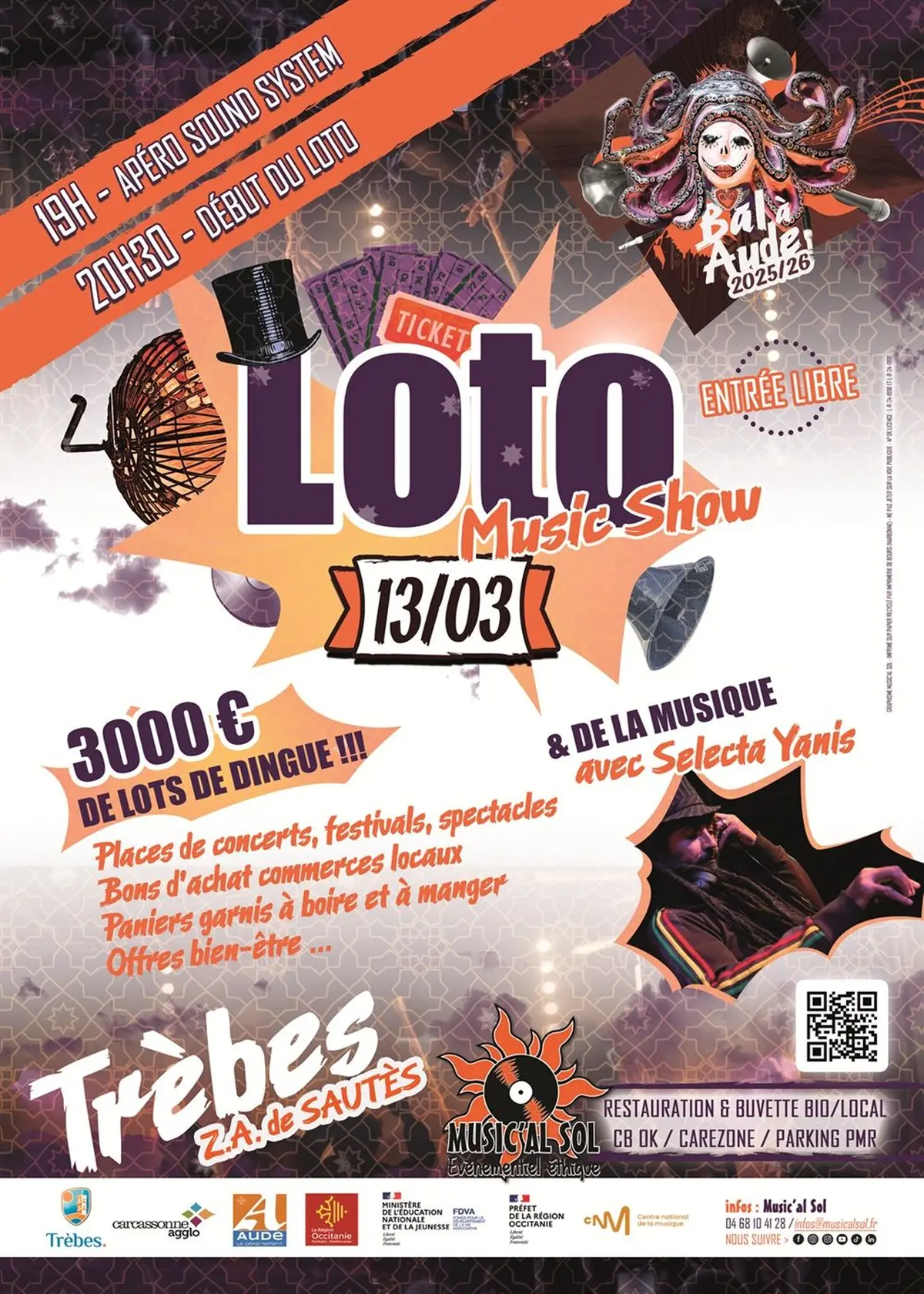 LOTO Music Show +  Selecta Yanis