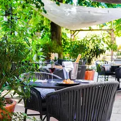 Restaurant Le Jardin : une table au vert à Orvault