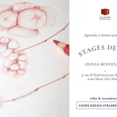 Stage de dessin : Olivia Bnveniste