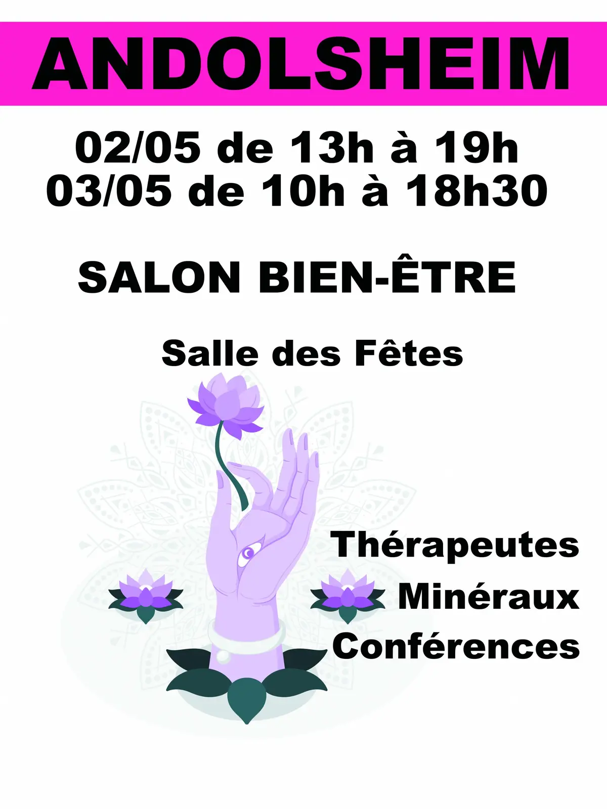 Salon bien-être Andolsheim