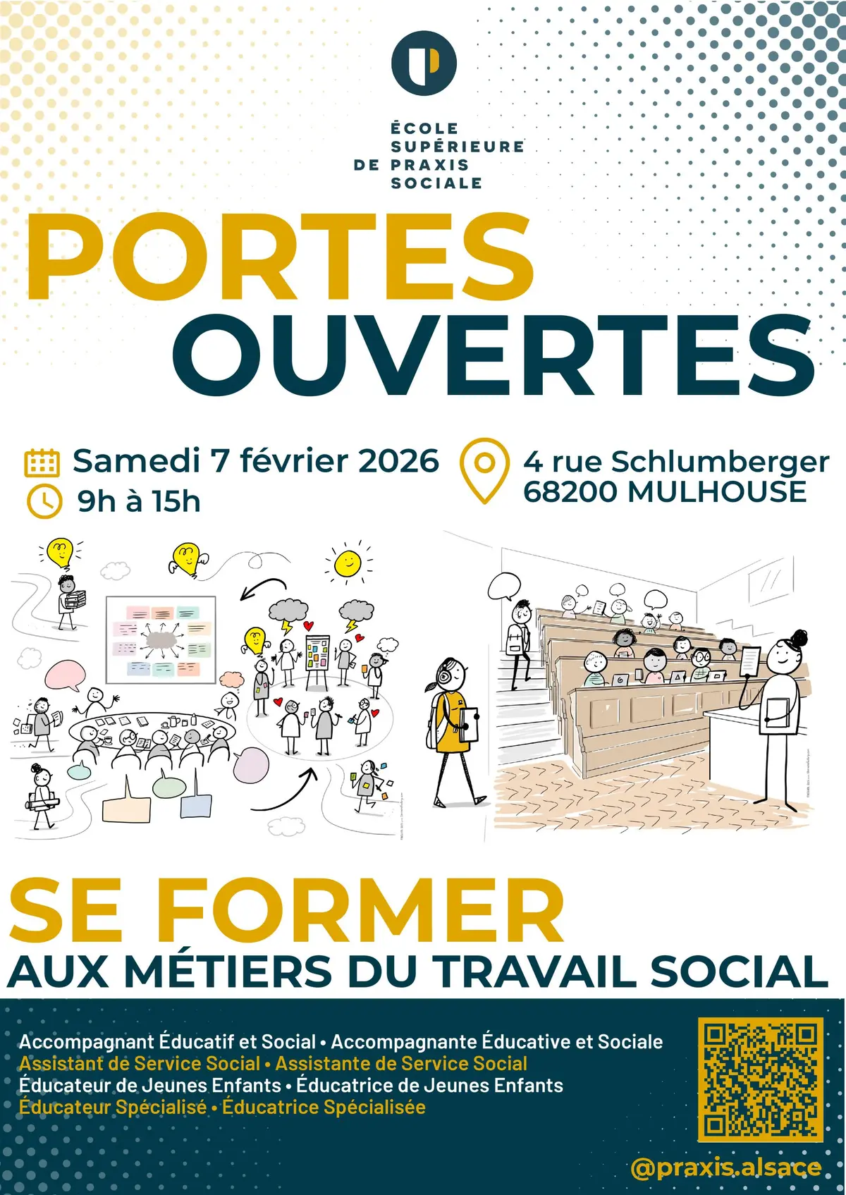 Journée Portes Ouvertes PRAXIS - Venez rencontrer les équipes et les apprenants 