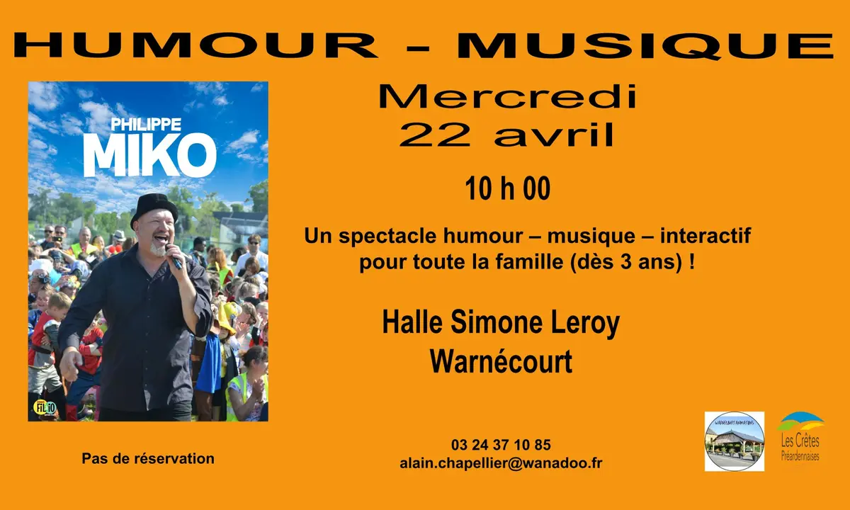 Miko spectacle humour musique interactif