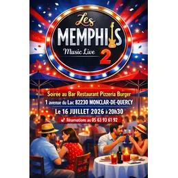 Le duo Les Memphis 2 Guitare Voix Harmonica en Live!