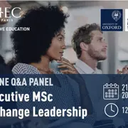 Séance de Q&A en ligne - Master exécutif en leadership du changement