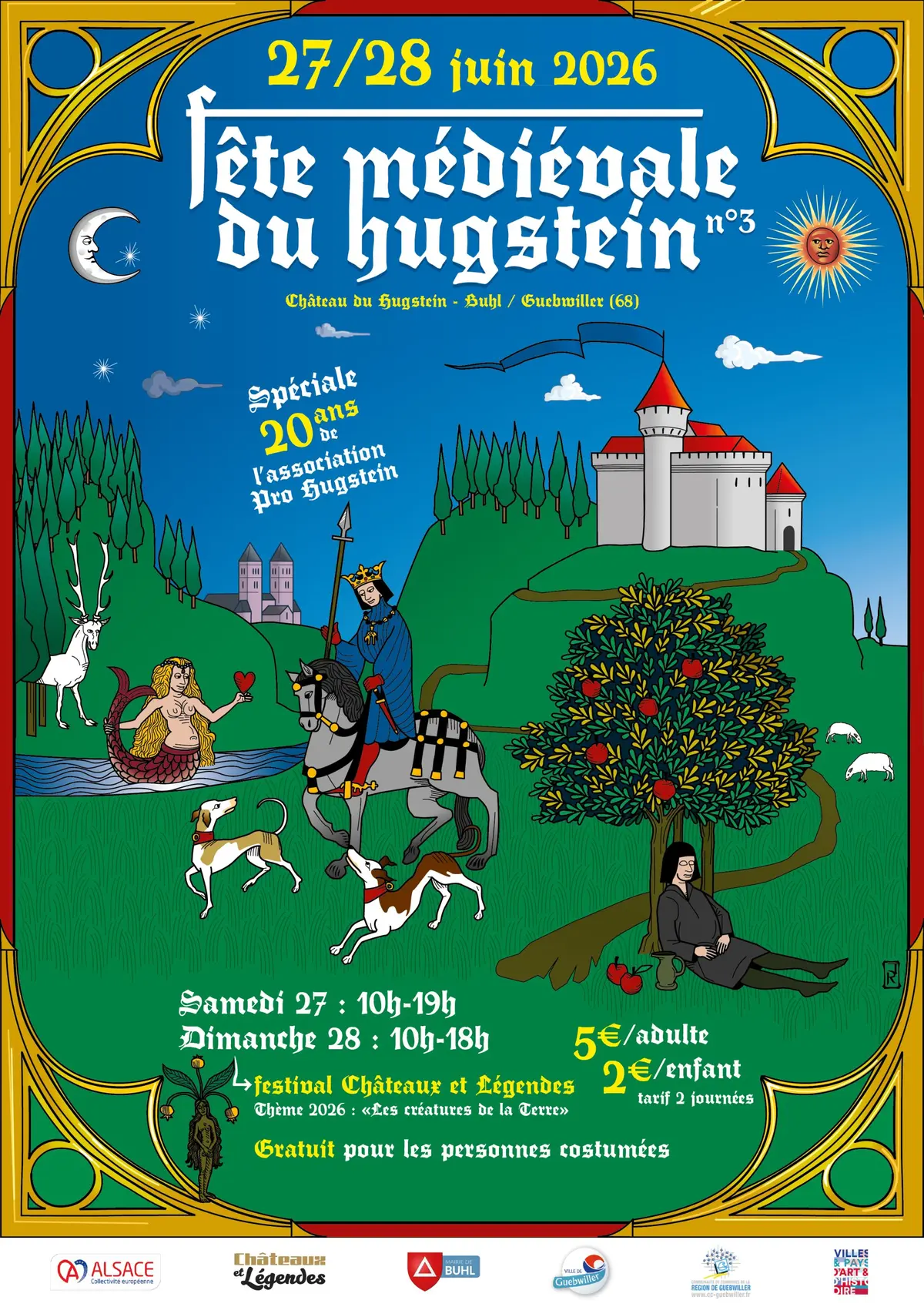 3e fête médiévale du Hugstein