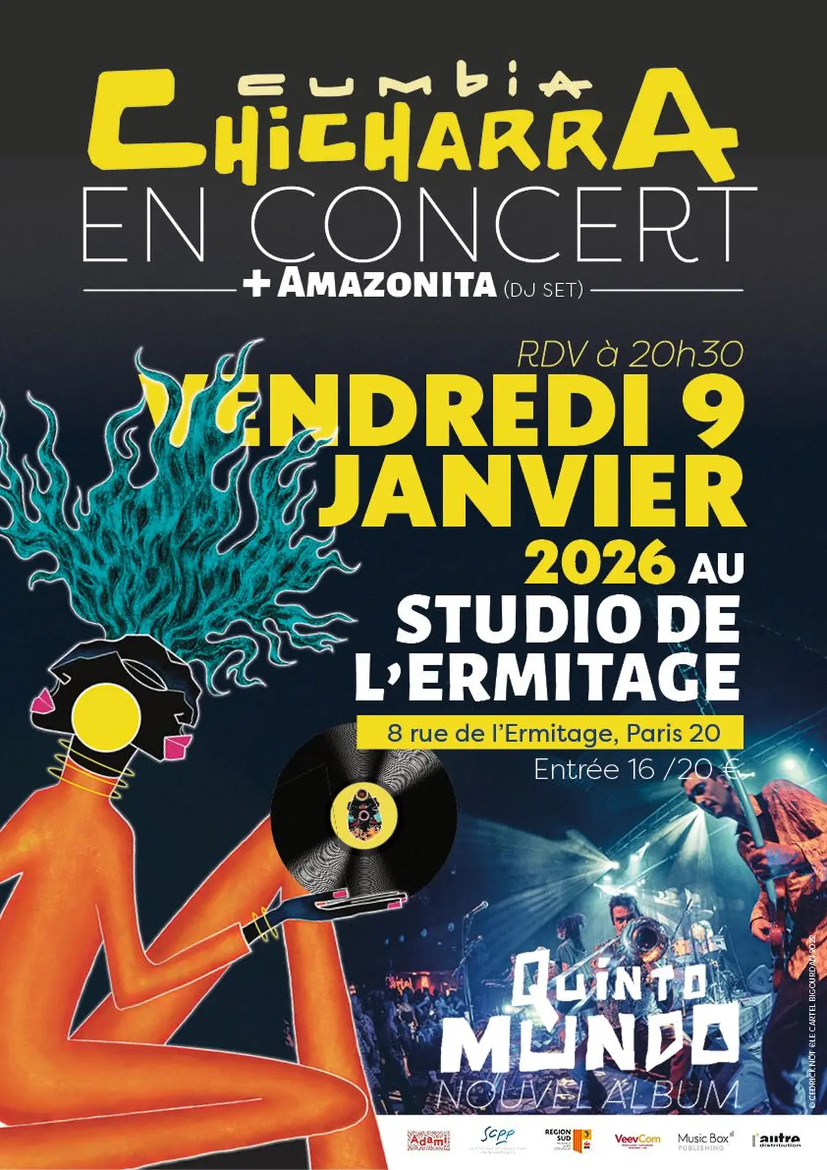 La Cumbia Chicharra présente Quinto Mundo