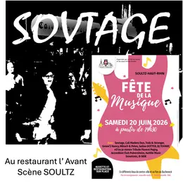SOVTAGE fête la musique à Soultz au restaurant l'Avant Scène à partir de 19:30