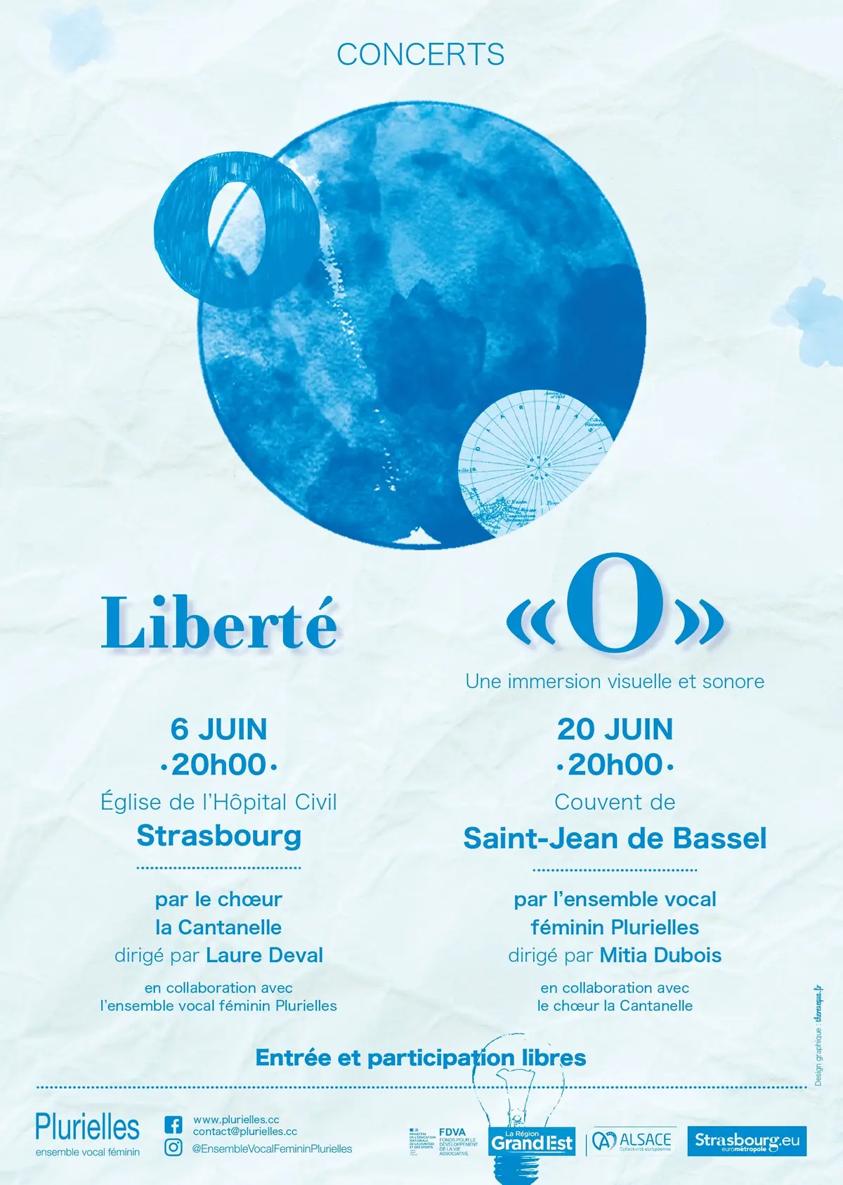 Concert de l'ensemble vocal féminin Plurielles