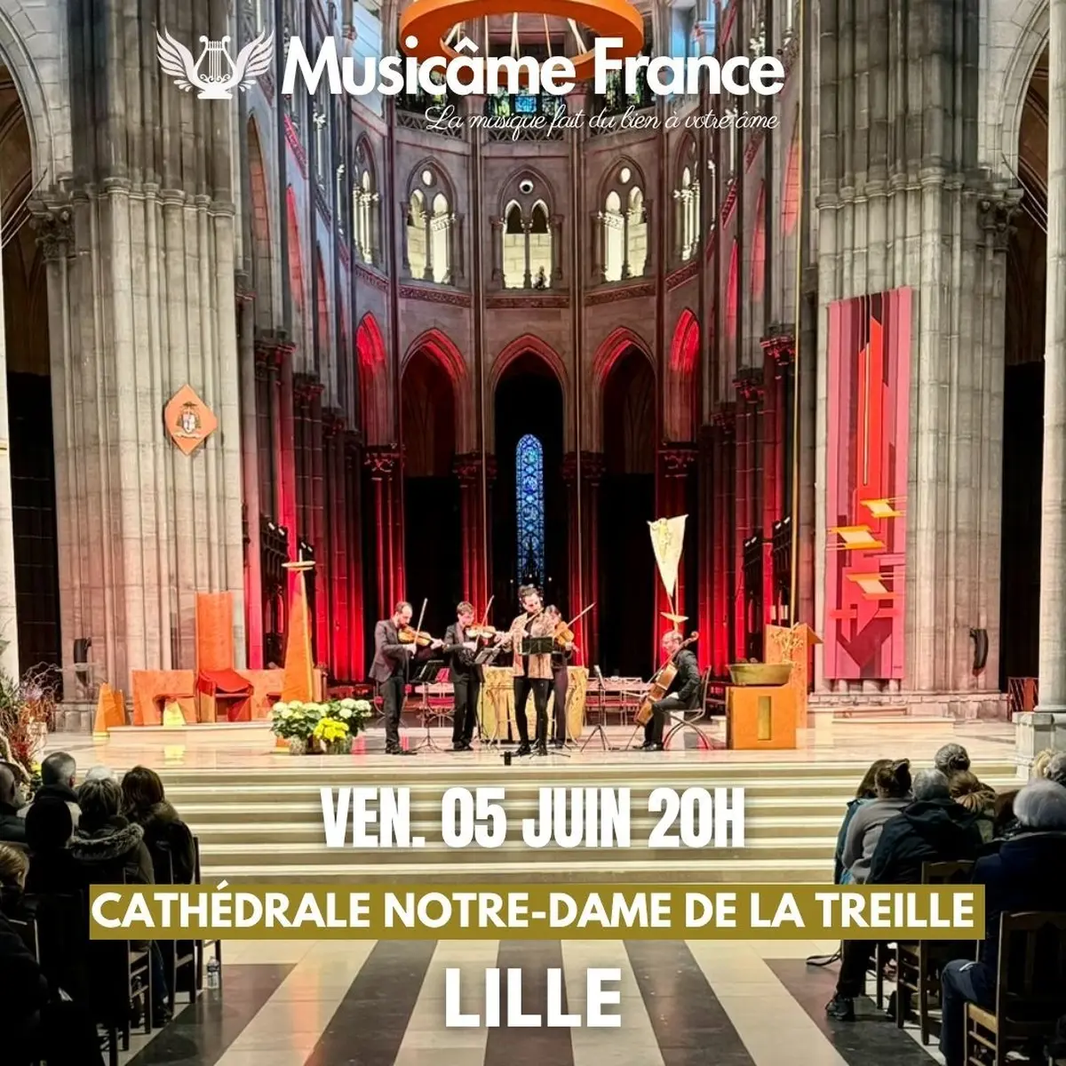 Concert à Lille: Rossini, Vivaldi, Tchaikovsky, Taffanel, Bizet, Aznavour...