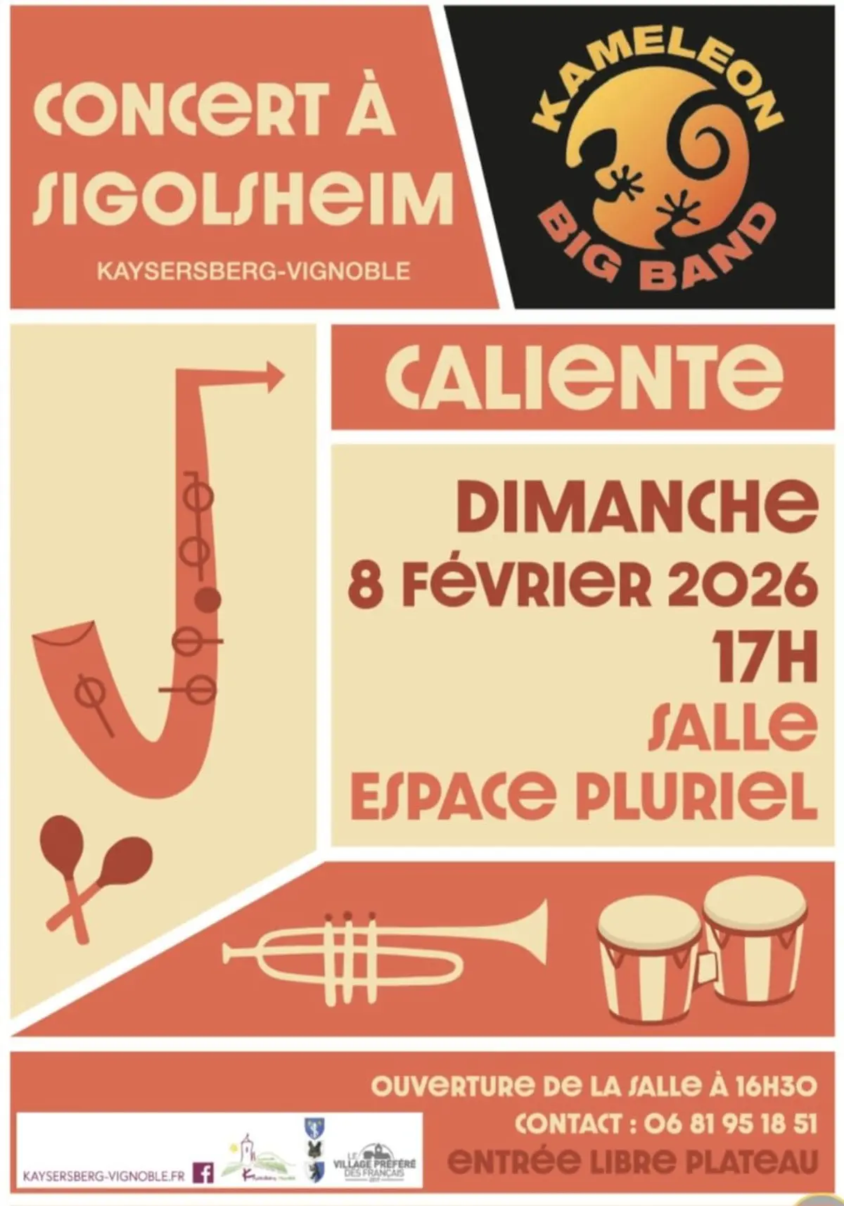 Concert annuel du Kaméléon Big Band