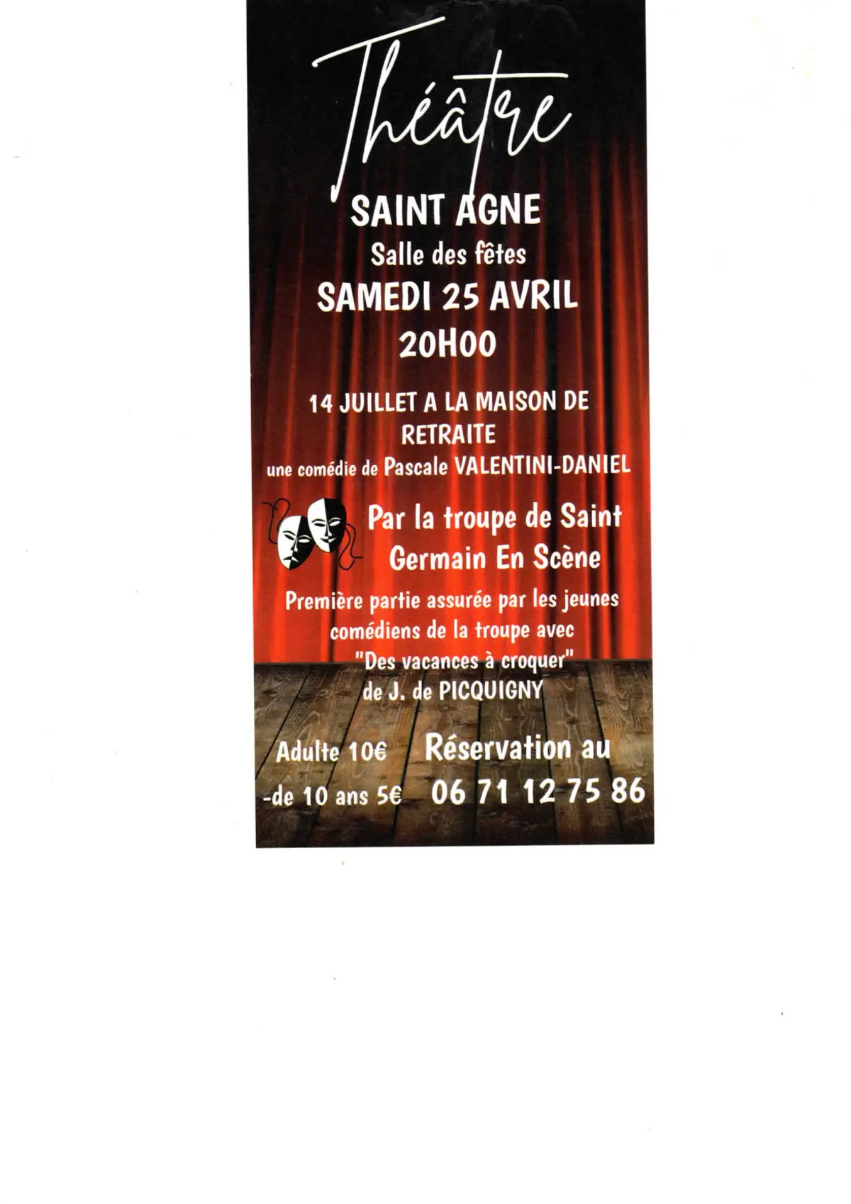 14 juillet à la maison de retraite