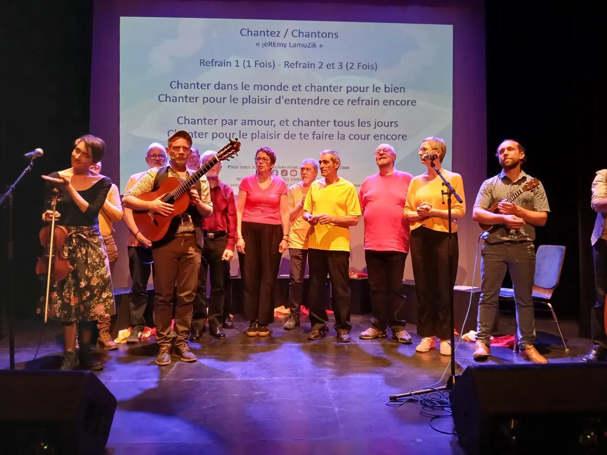 Après midi Poésie à La Grange de Riedisheim par la Compagnie Mosaïque