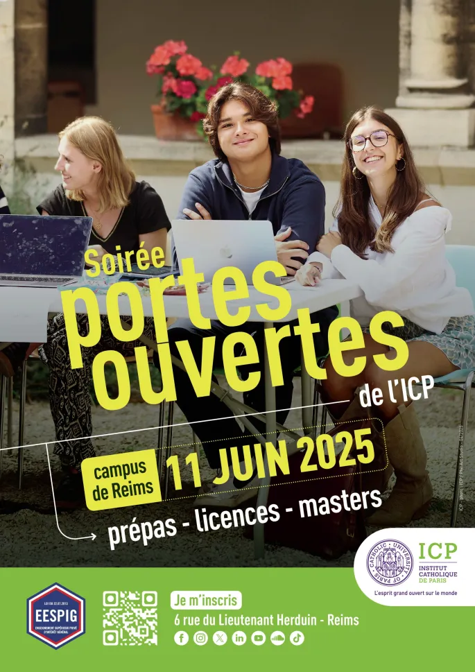 Soirée Portes Ouvertes de l'ICP Campus de Reims