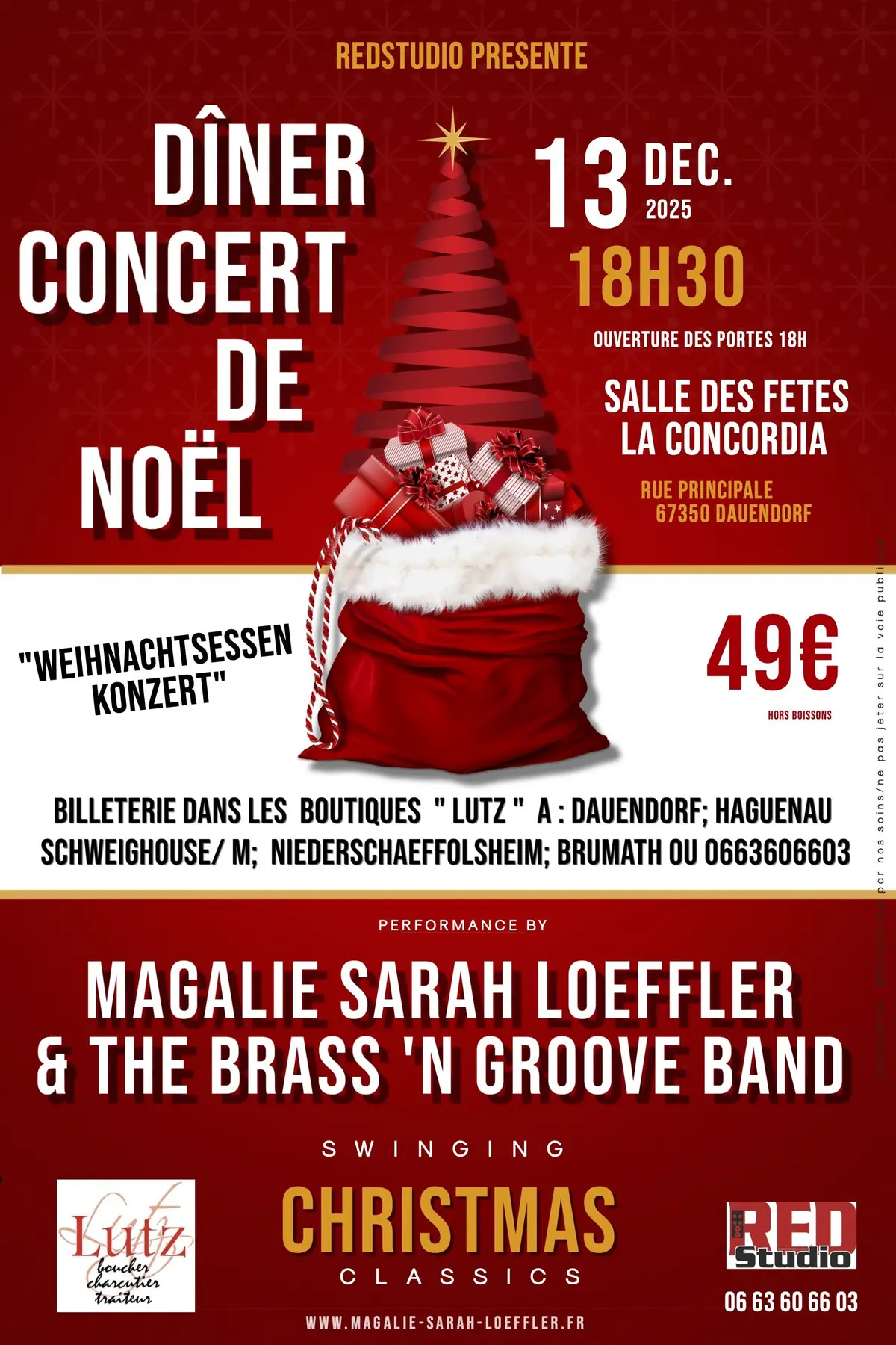 Dîner - concert de Noël