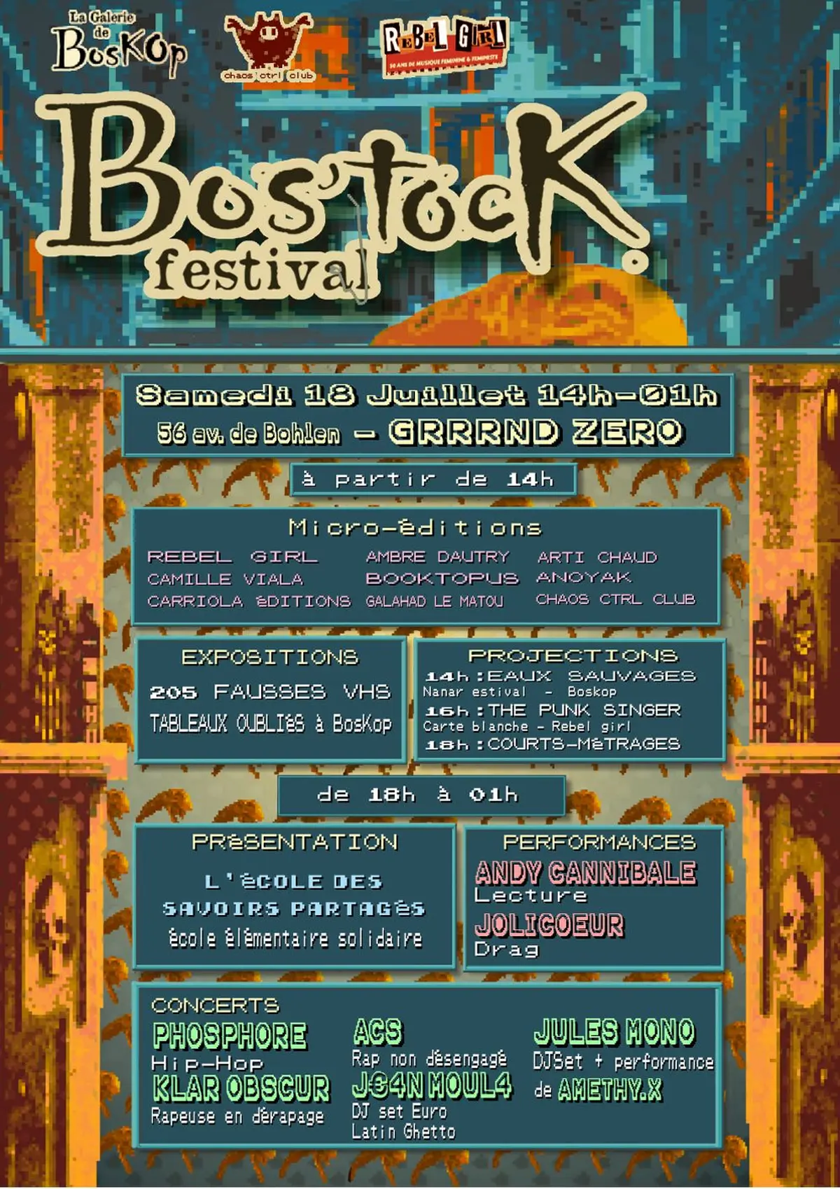Bos'tocK Festival - 1ère édition