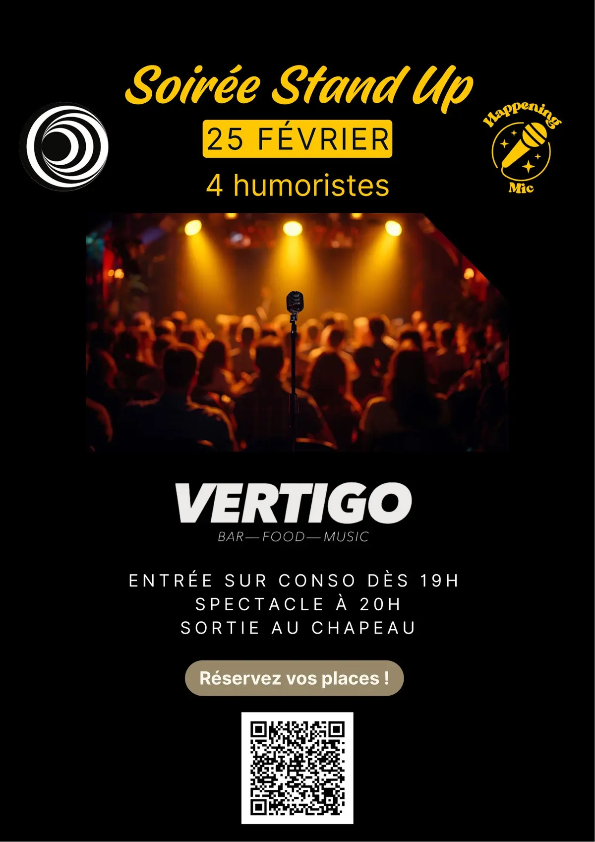 Stand Up Show au Vertigo 