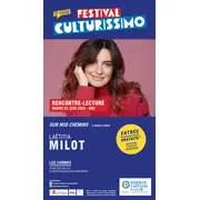 Festival Culturissimo - Rencontre/Lecture de Laëtitia Milot