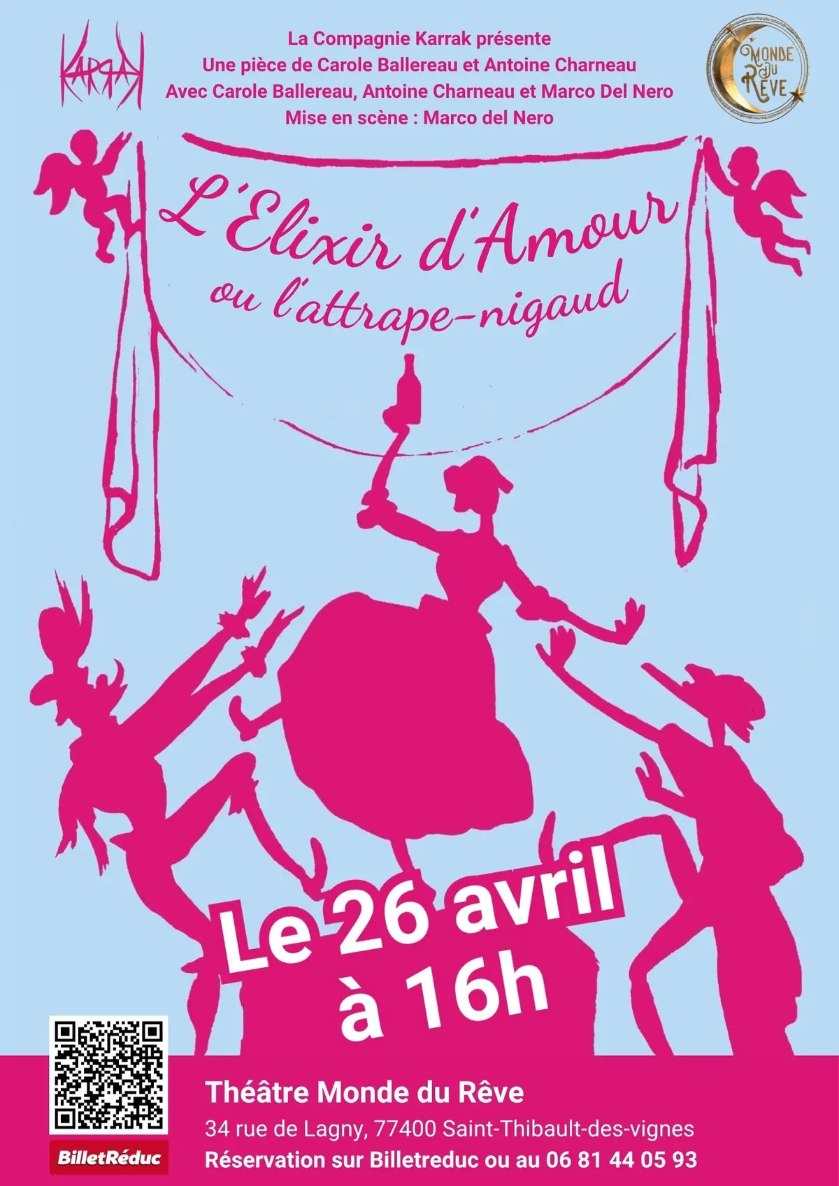 L'Elixir d'amour, ou l'attrape-nigaud