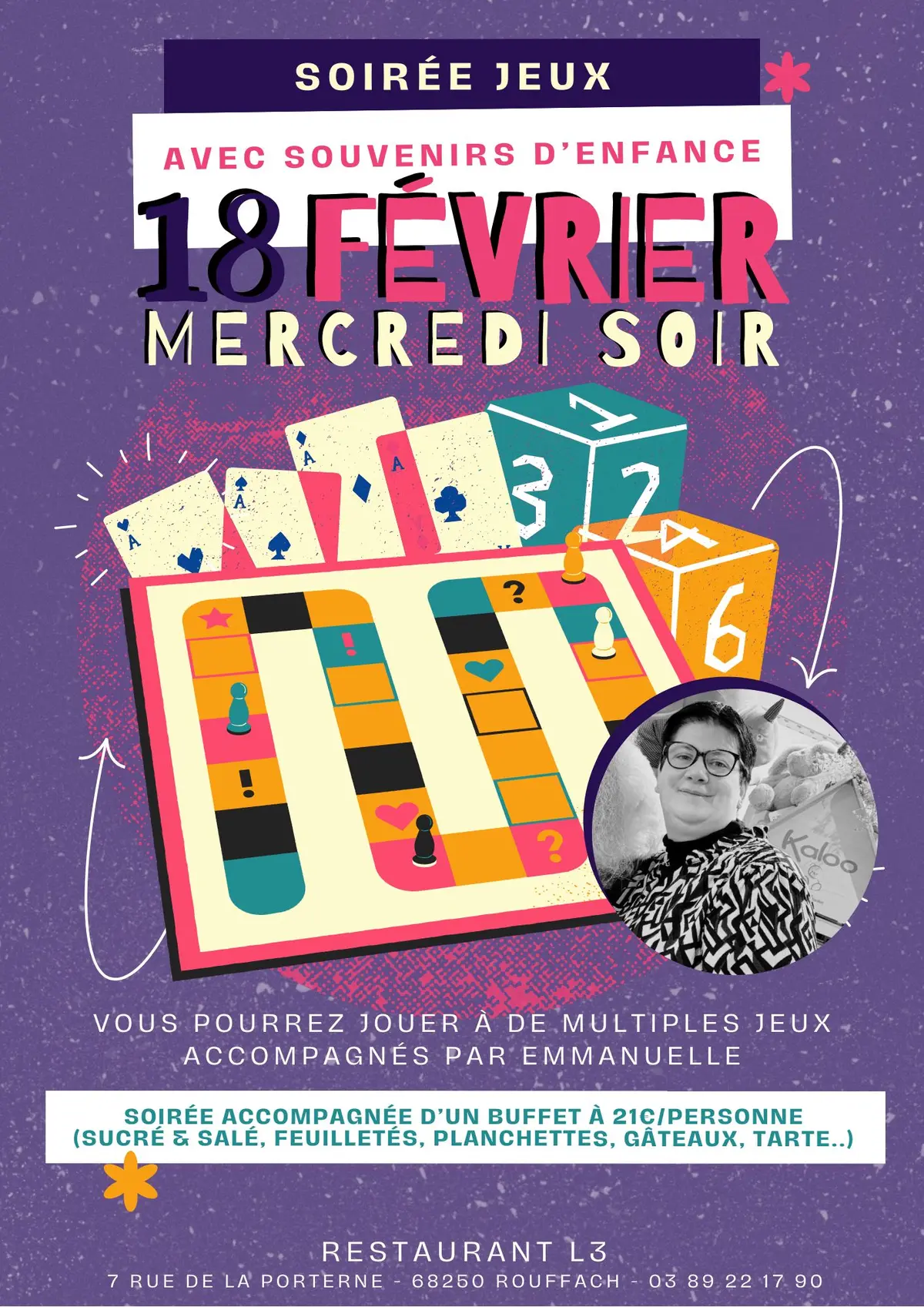 Soirée jeux de société
