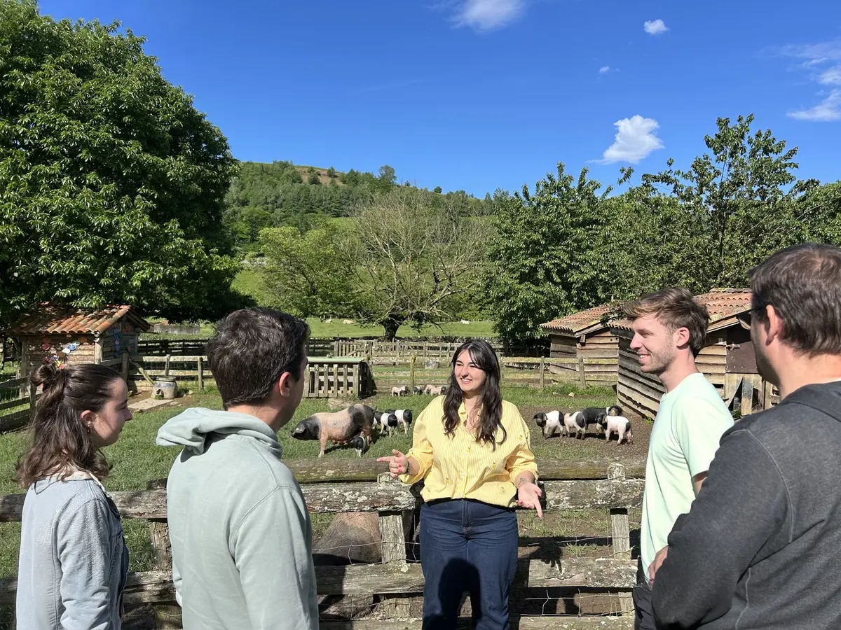 Visite guidée et dégustation  du groin au festin Pierre Oteiza