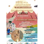 La fête (faites) de la montagne et de l'escalade