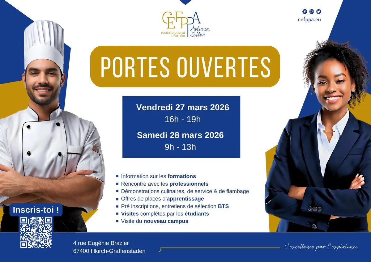 Portes Ouvertes du CEFPPA Adrien Zeller 