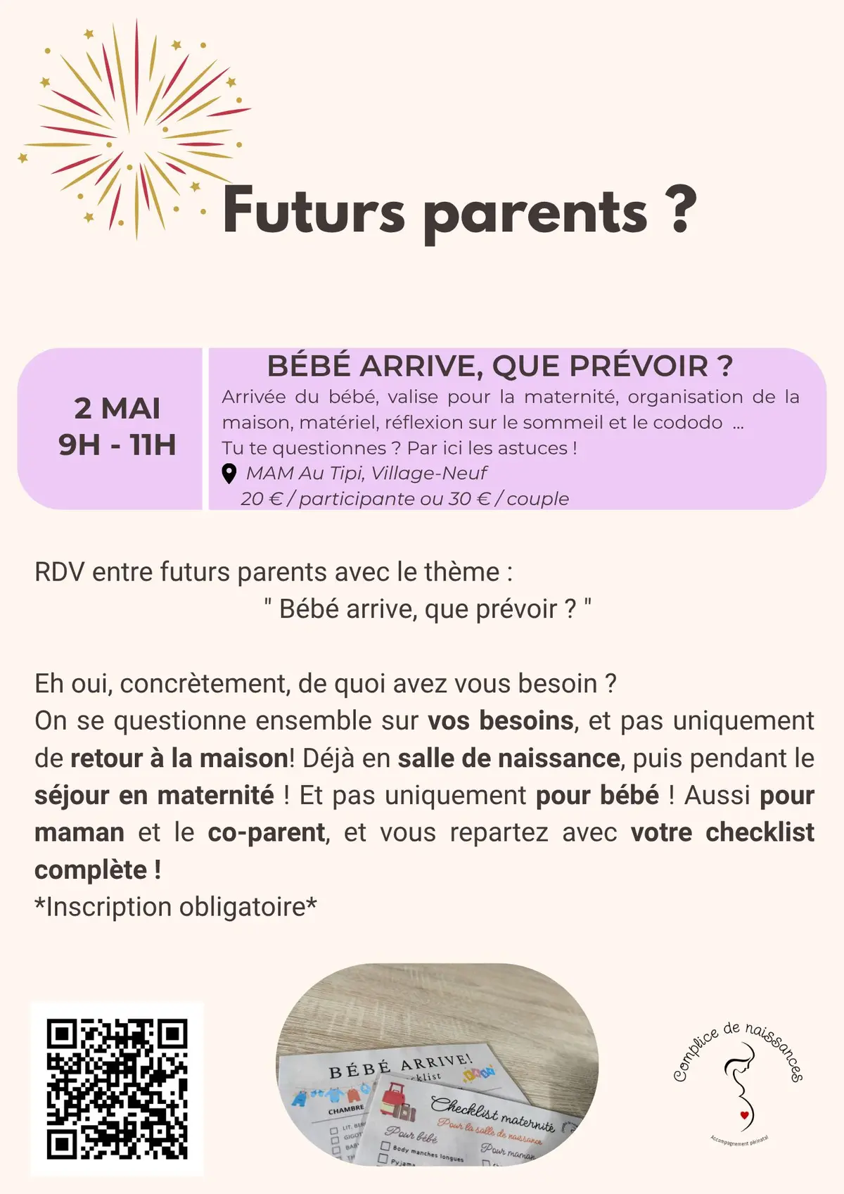 Futurs parents : Bébé arrive, que prévoir ?