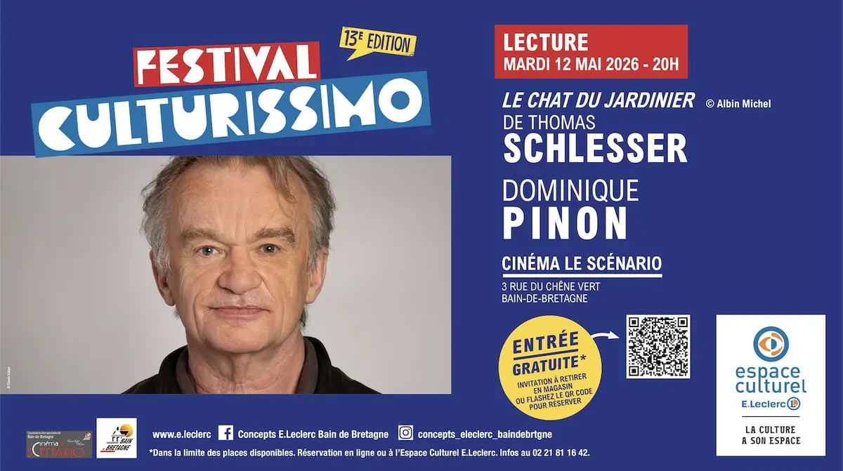 Festival Culturissimo - Lecture de Dominique Pinon 