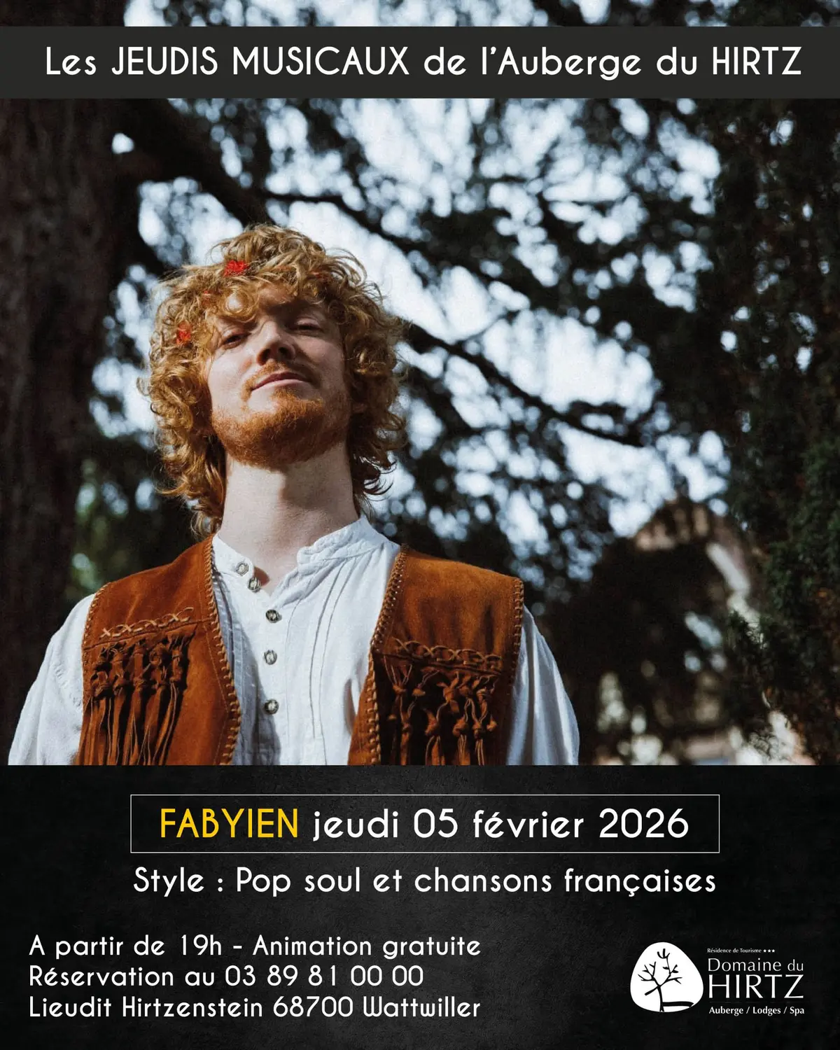 Soirée musicale avec Fabyien