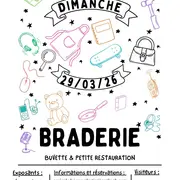 Braderie de l’Amicale Laïque de l'école de Plestin 