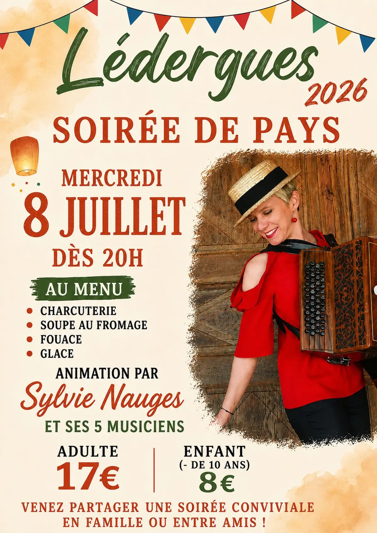 Soirée de pays à Lédergues