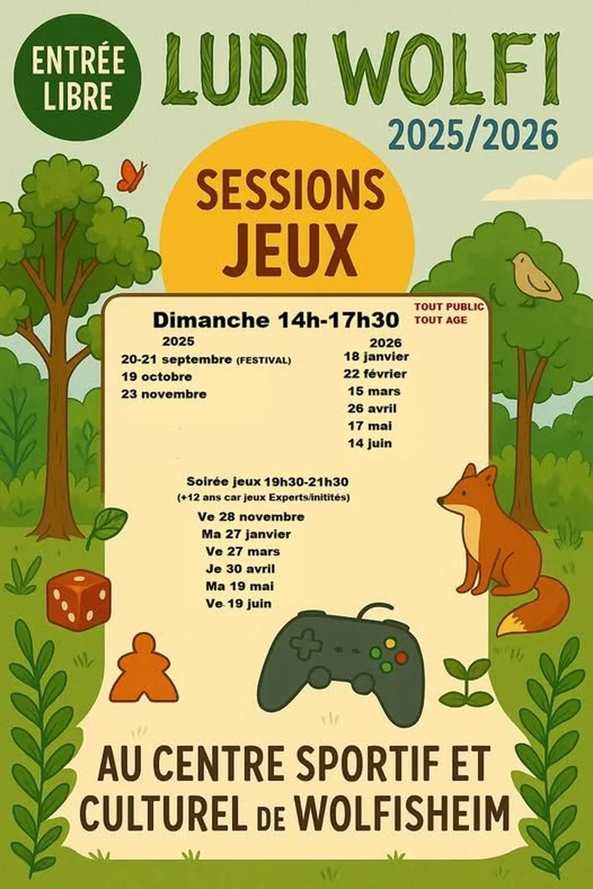 Jeux du soir : initié et expert