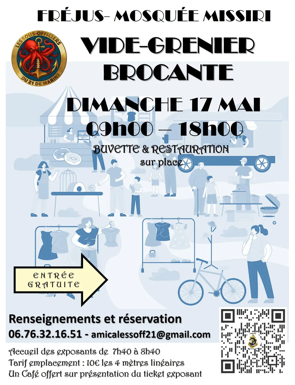 Vide grenier des sous-officiers du 21 RIMa