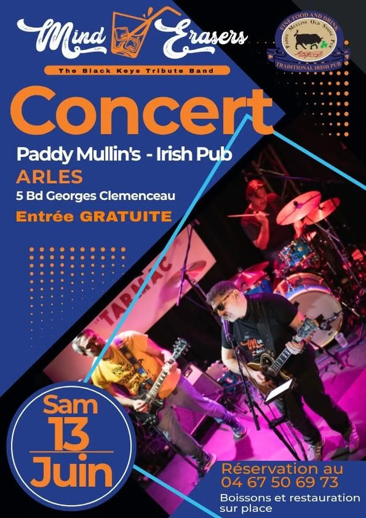 The Black Keys Tribute au Paddy Mullin's