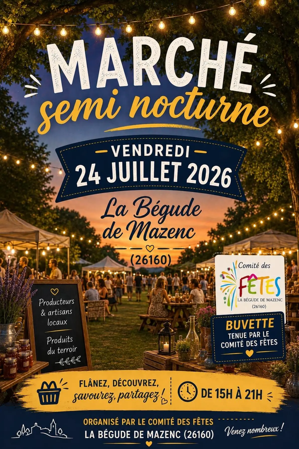 marche semi nocturne 