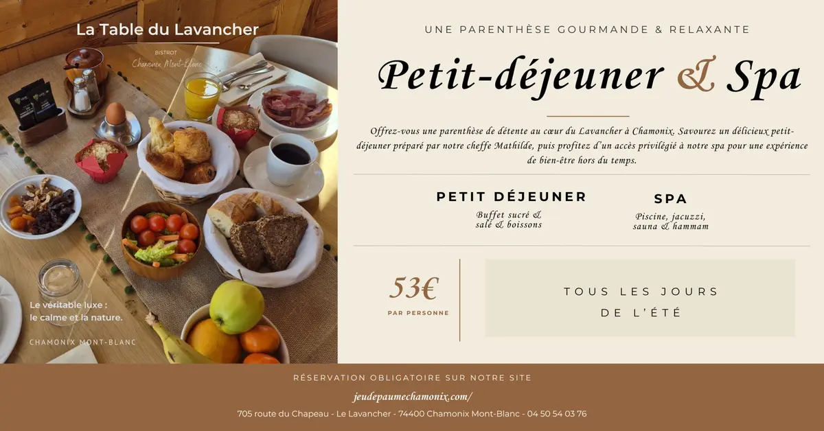 Petit-Déjeuner & Spa 