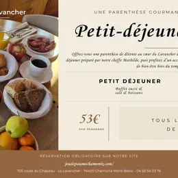 Petit-Déjeuner & Spa 