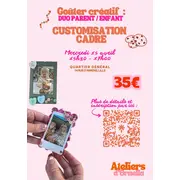 Goûter créatif - parent/enfant par les ateliers d'ornella