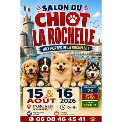 Salon du chiot à La Rochelle