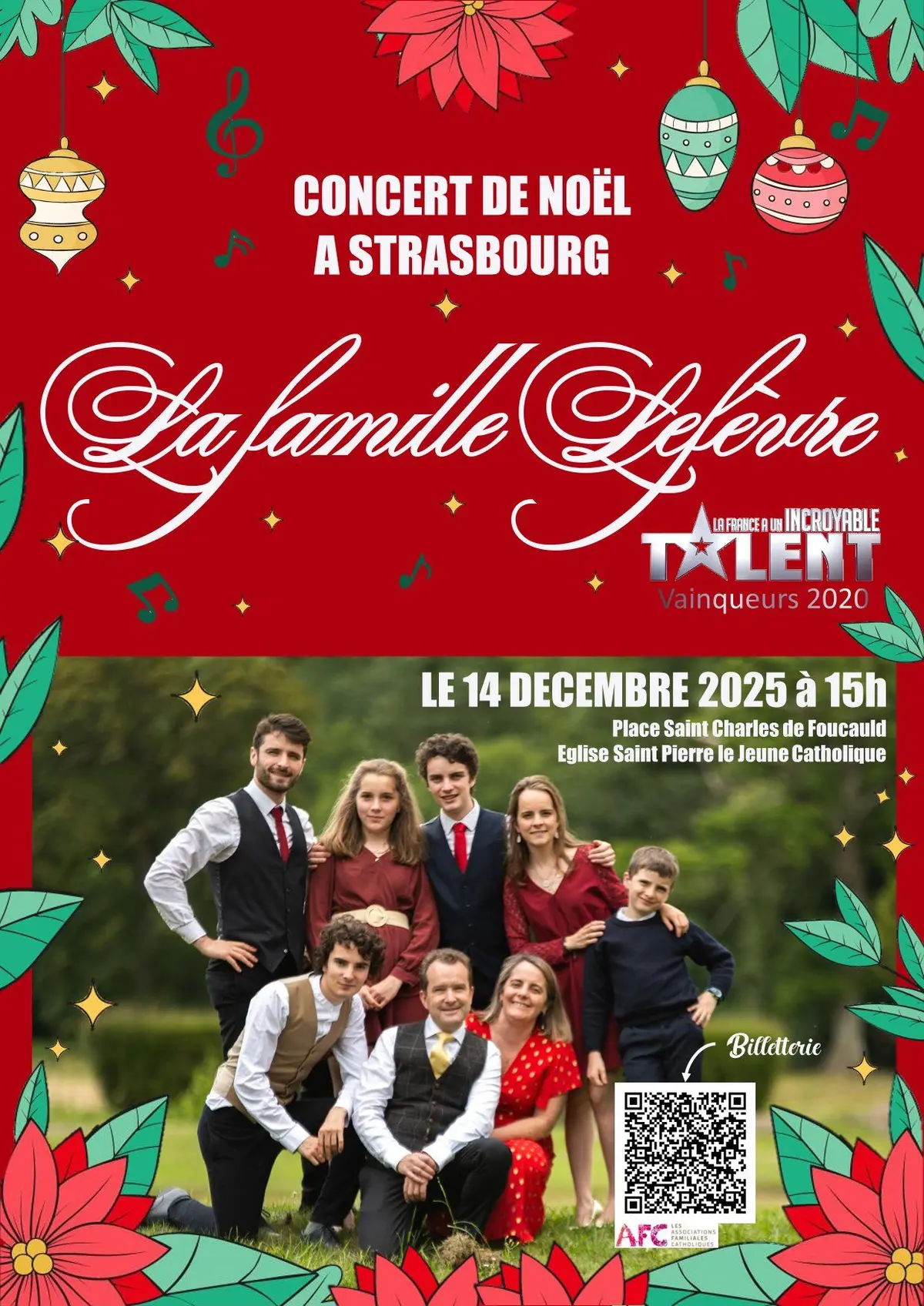 Concert de Noël - Famille Lefèvre