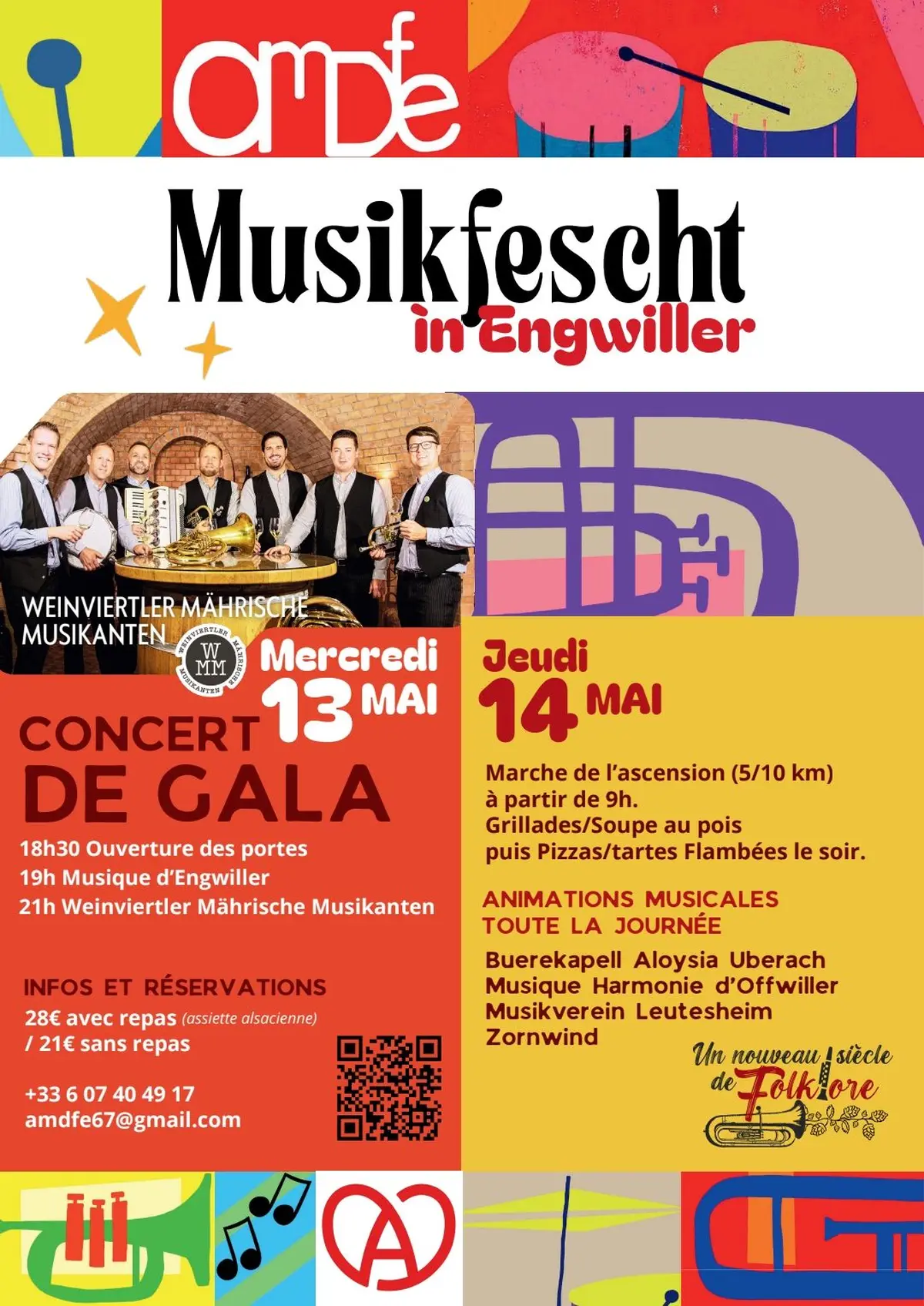 Concert de gala Weinviertel Mährischen Musikanten