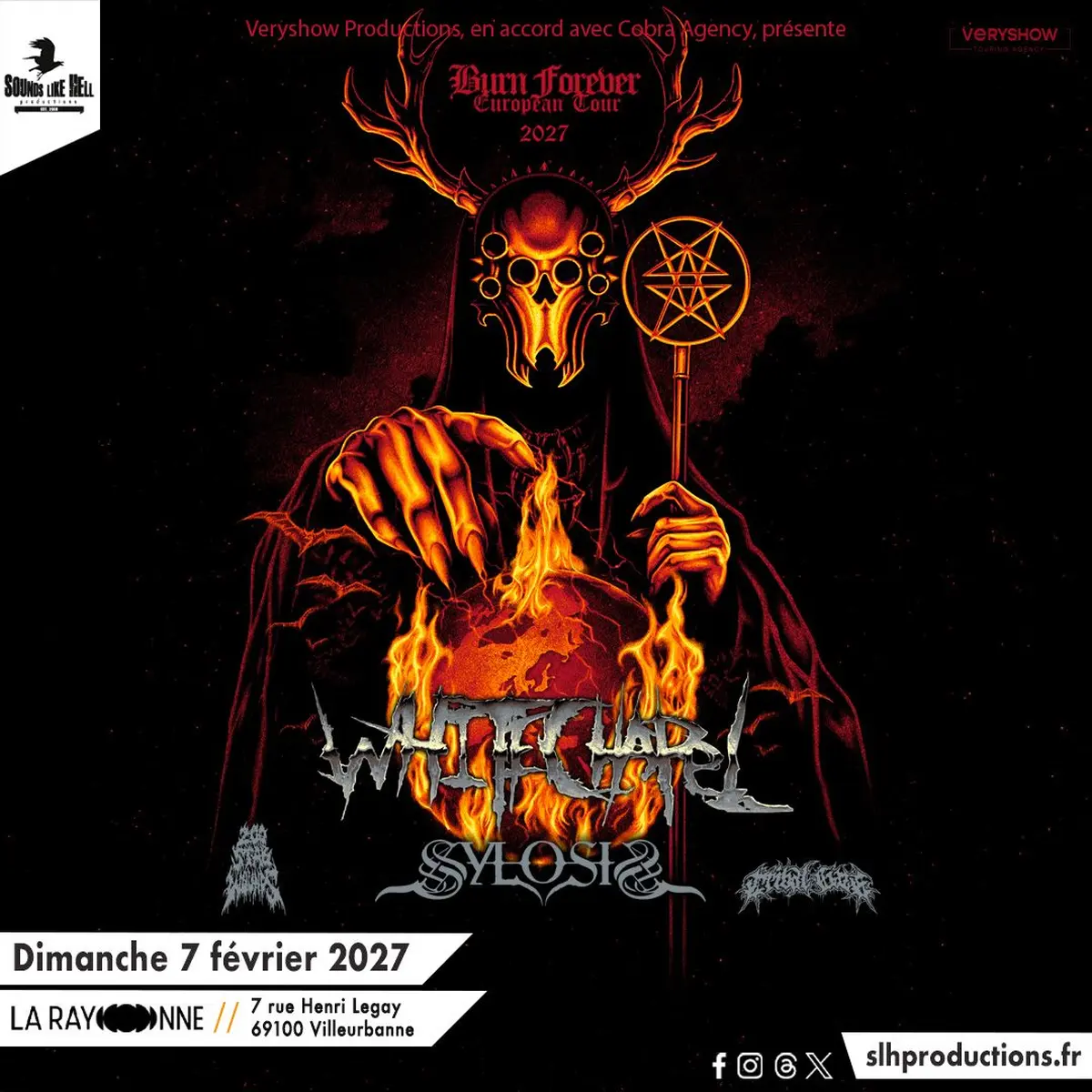 Whitechapel + Sylosis + 200 Stab Wounds + Tribal Gaze