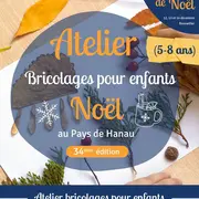 Atelier bricolages de Noël pour enfants (5 à 8 ans) 