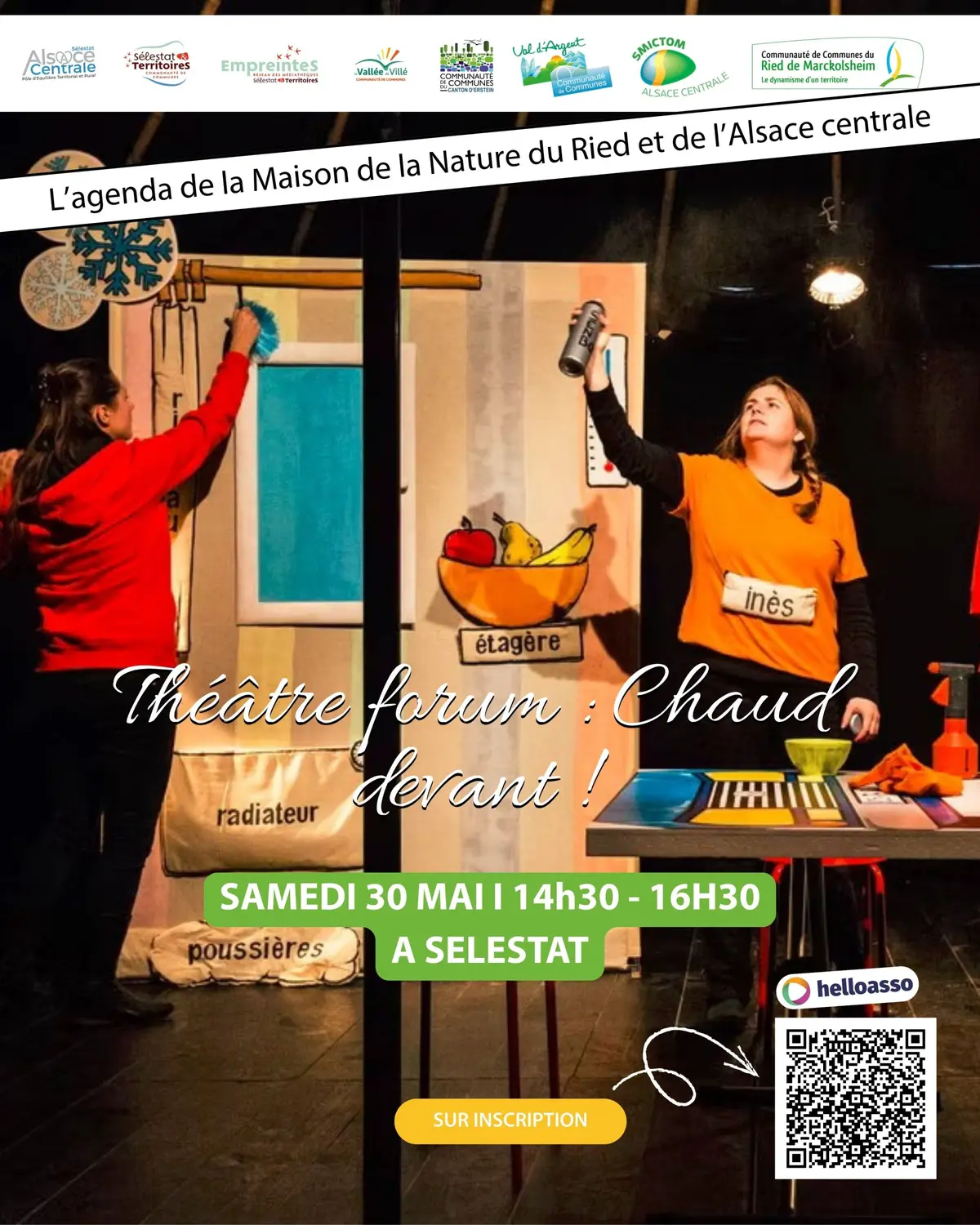 Théâtre/forum : Chaud devant !