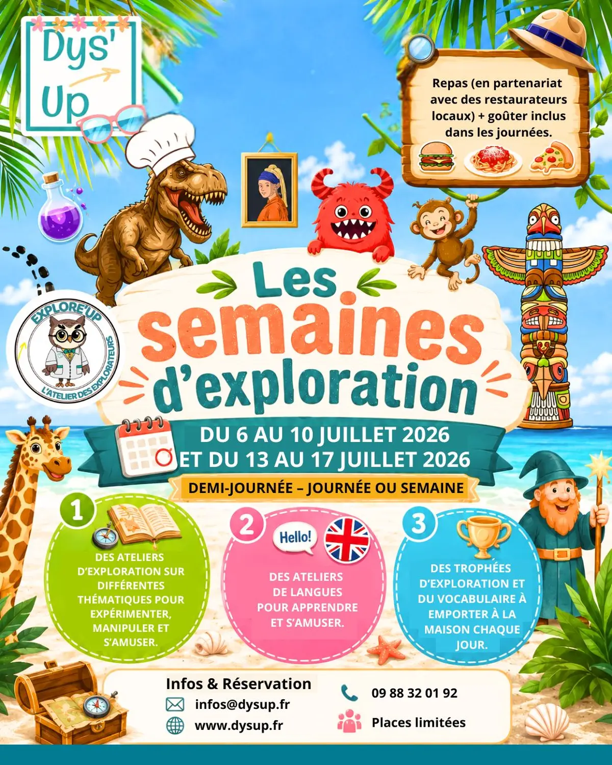 Les semaines d’exploration Dys’Up